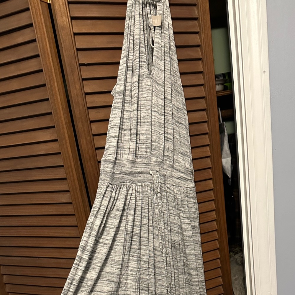 Banana Republic halter top maxi dress.